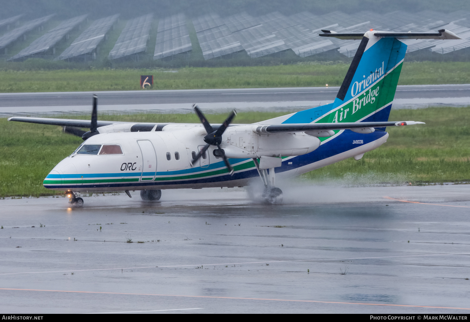 Aircraft Photo of JA803B | Bombardier DHC-8-202Q Dash 8 | Oriental Air Bridge - ORC | AirHistory.net #670720