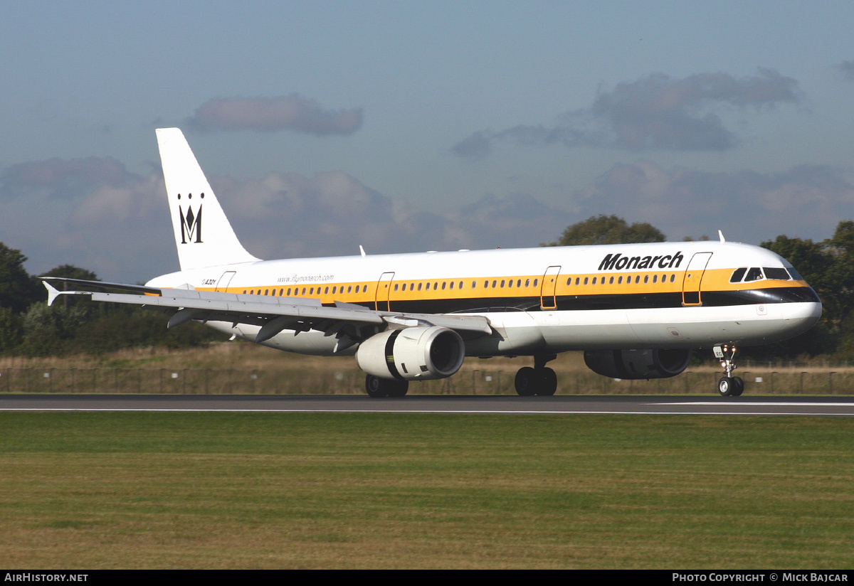 Aircraft Photo of G-OJEG | Airbus A321-231 | Monarch Airlines | AirHistory.net #670721