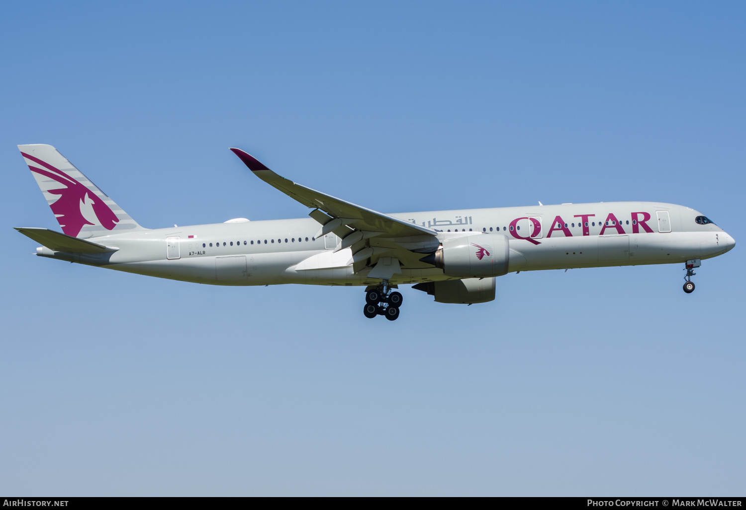 Aircraft Photo of A7-ALR | Airbus A350-941 | Qatar Airways | AirHistory.net #670722