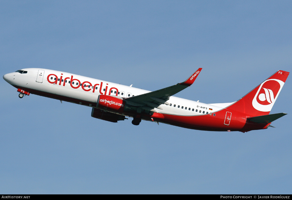 Aircraft Photo of D-AHFS | Boeing 737-8K5 | Air Berlin | AirHistory.net #670727