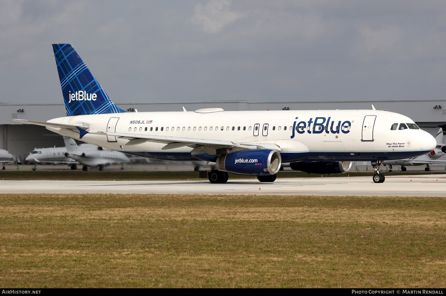 Aircraft Photo of N508JL | Airbus A320-232 | JetBlue Airways | AirHistory.net #670764