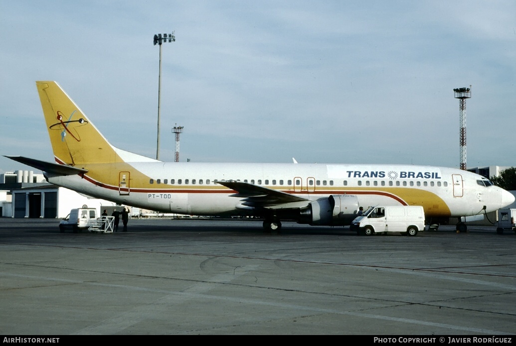 Aircraft Photo of PT-TDD | Boeing 737-4Y0 | TransBrasil | AirHistory.net #670765