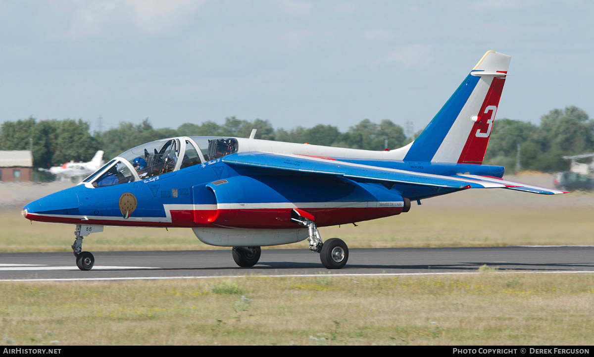Aircraft Photo of E88 | Dassault-Dornier Alpha Jet E | France - Air Force | AirHistory.net #670767
