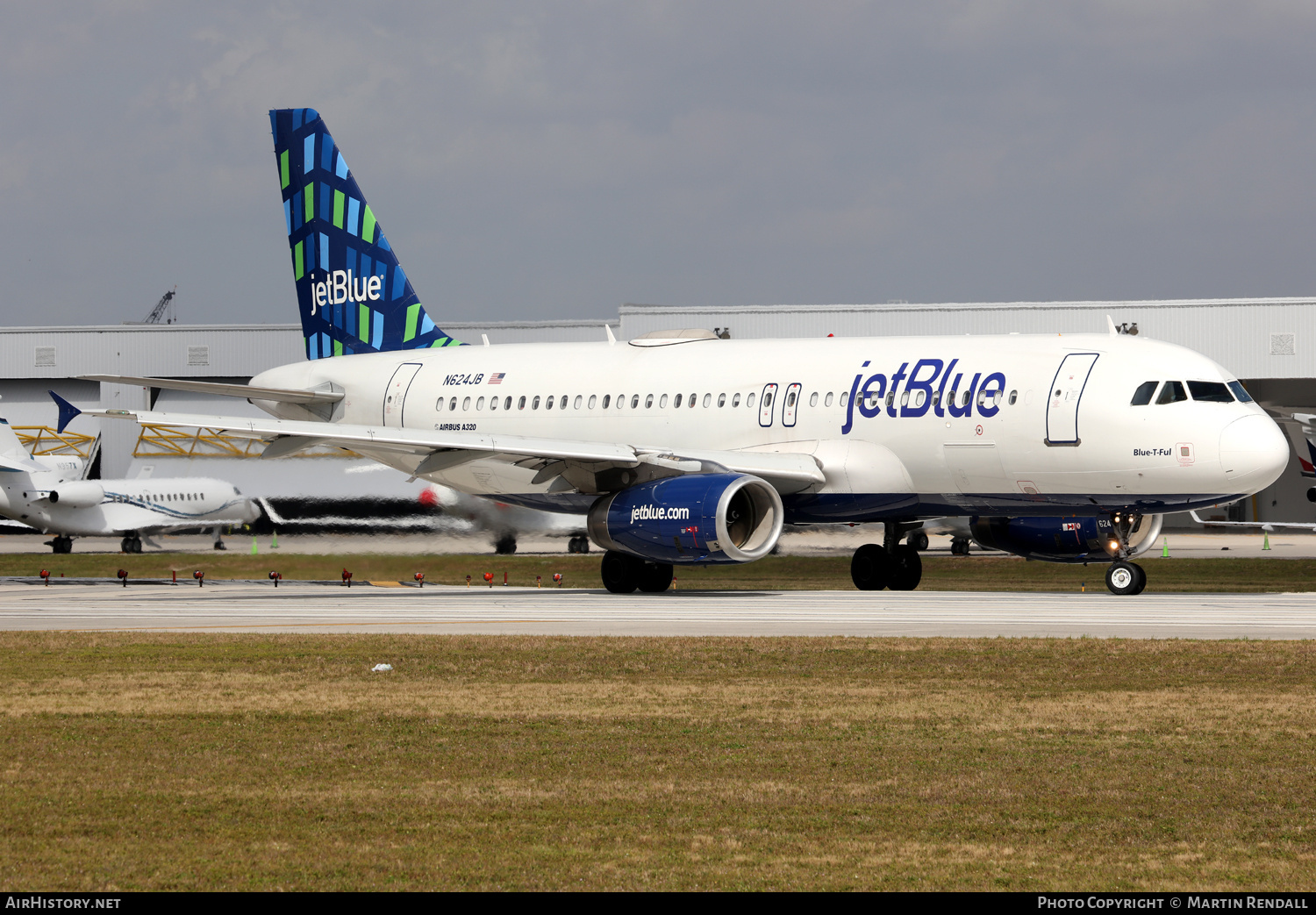 Aircraft Photo of N624JB | Airbus A320-232 | JetBlue Airways | AirHistory.net #670770