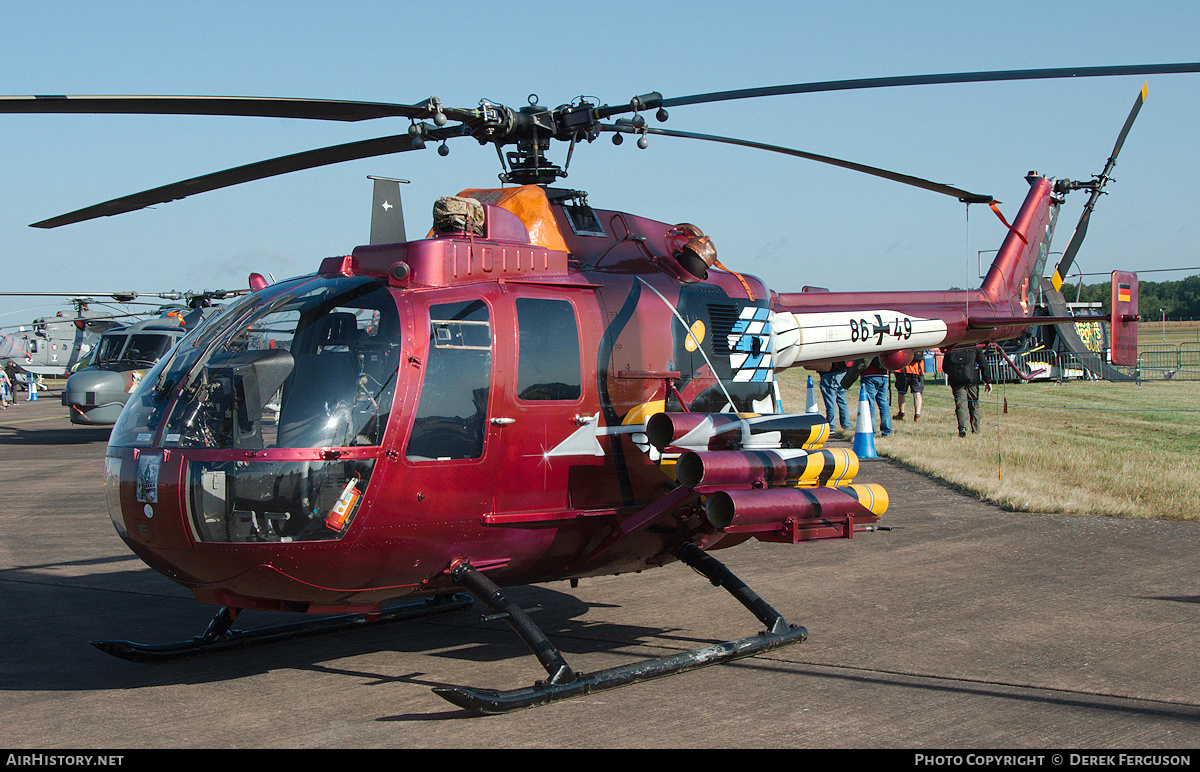 Aircraft Photo of 8649 | MBB BO-105P (PAH-1A1) | Germany - Army | AirHistory.net #670773