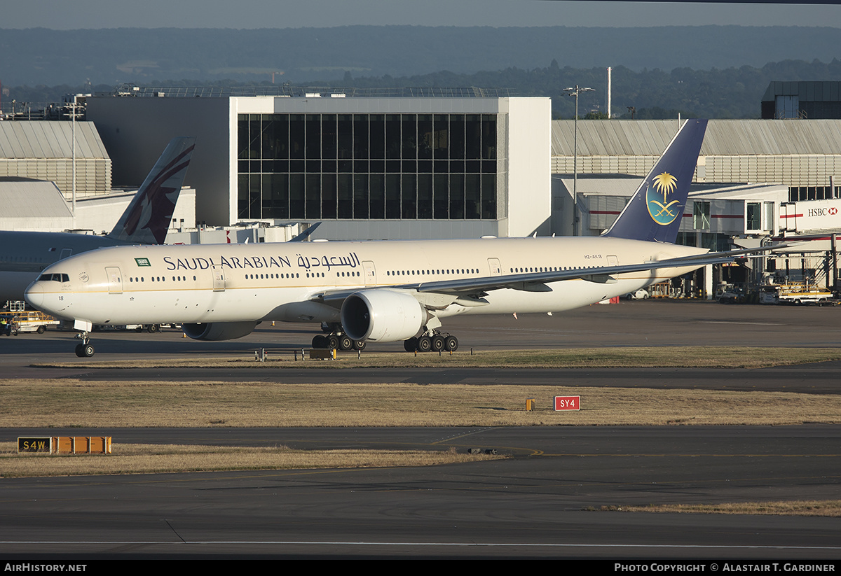 Aircraft Photo of HZ-AK18 | Boeing 777-368/ER | Saudi Arabian Airlines | AirHistory.net #670777