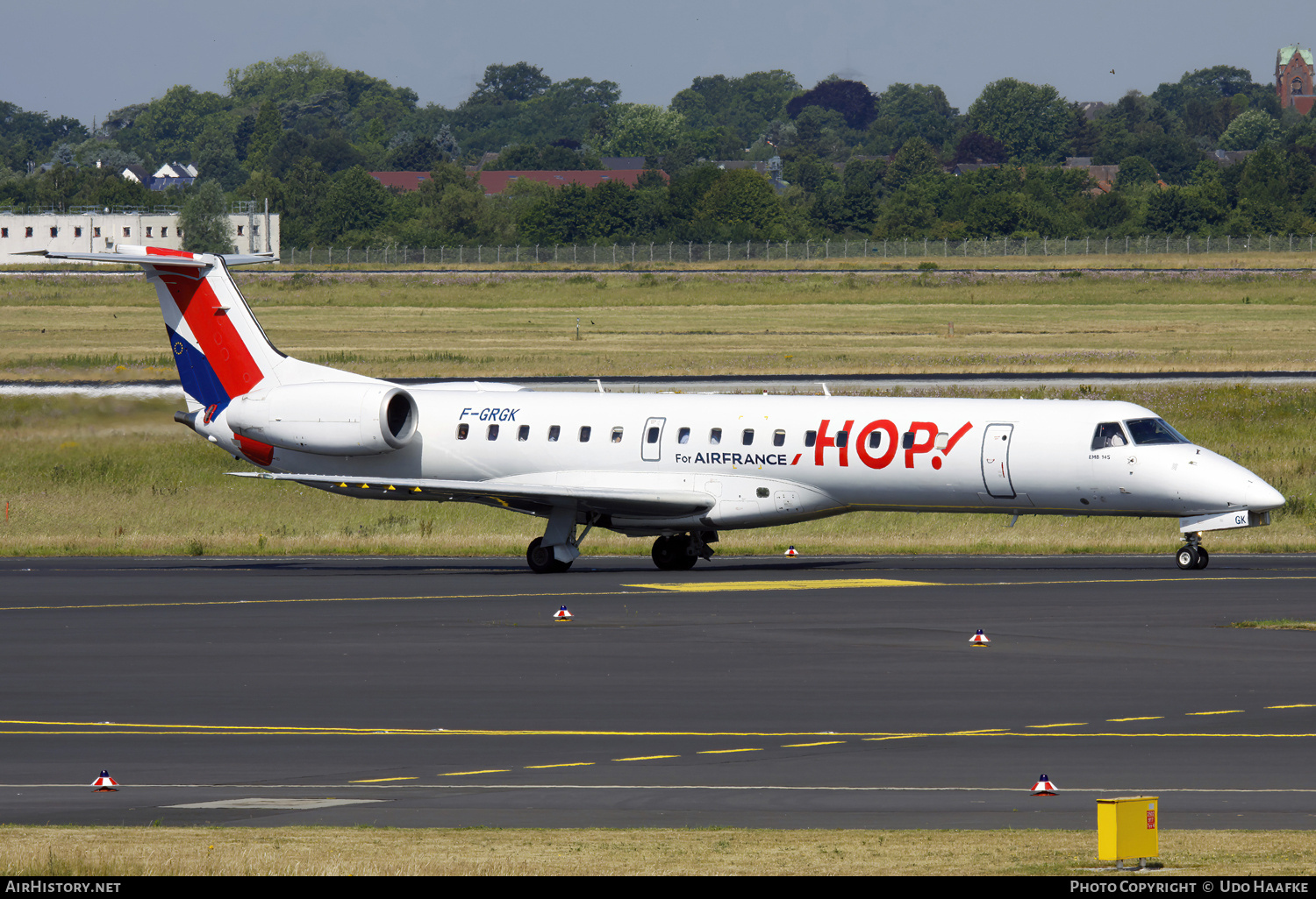 Aircraft Photo of F-GRGK | Embraer ERJ-145EU (EMB-145EU) | Hop! | AirHistory.net #670779