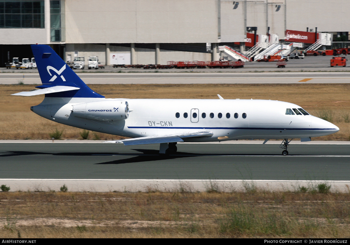 Aircraft Photo of OY-CKN | Dassault Falcon 2000 | Grundfos | AirHistory.net #670782