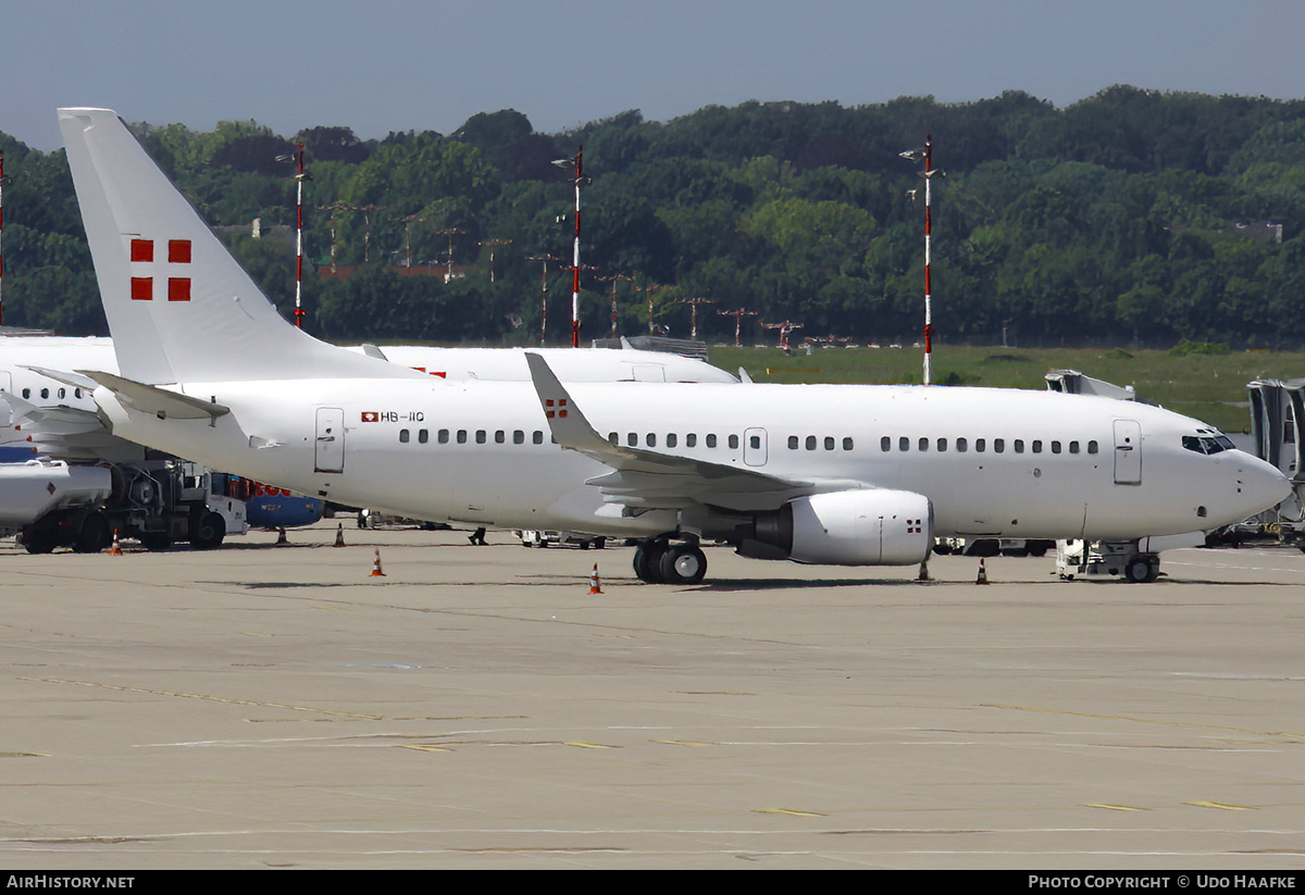 Aircraft Photo of HB-IIQ | Boeing 737-7CN BBJ | PrivatAir | AirHistory.net #670785