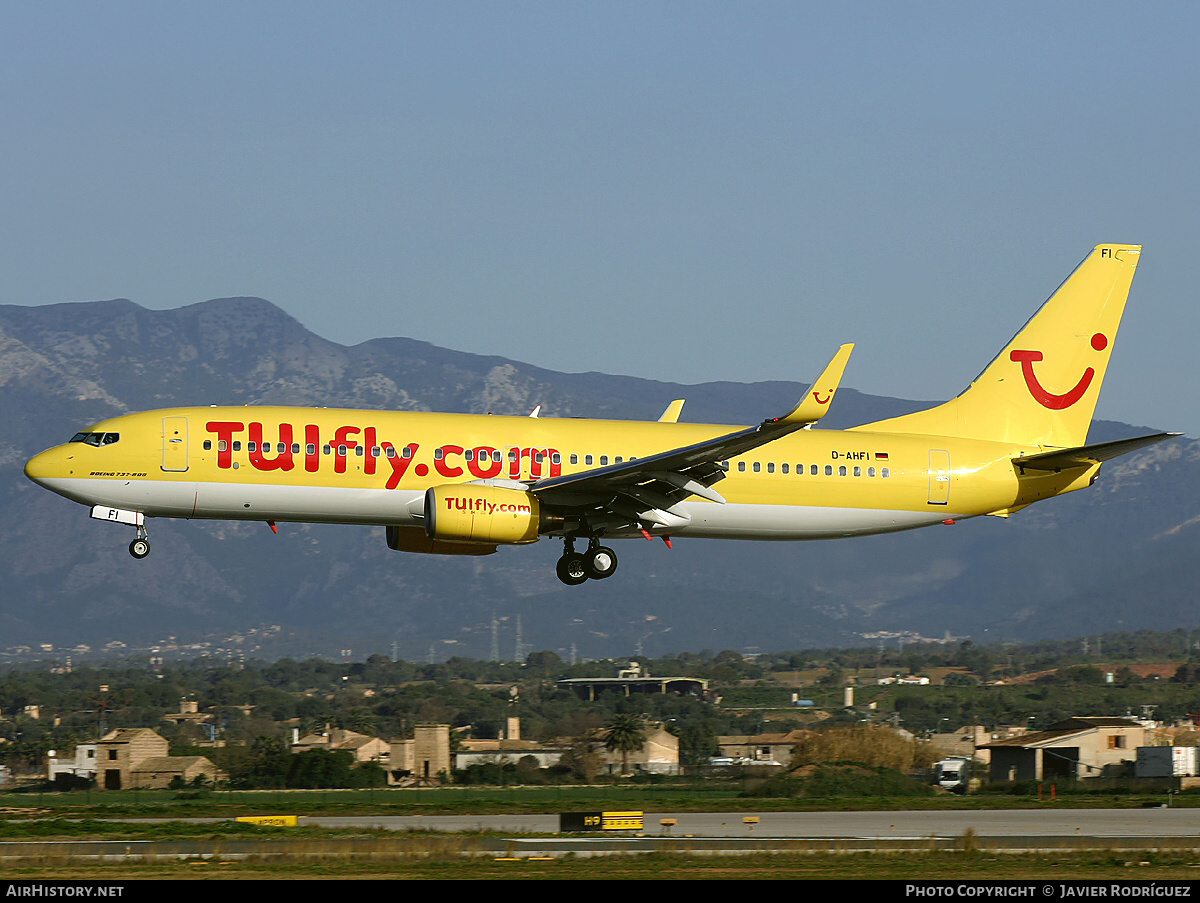 Aircraft Photo of D-AHFI | Boeing 737-8K5 | TUIfly | AirHistory.net #670789