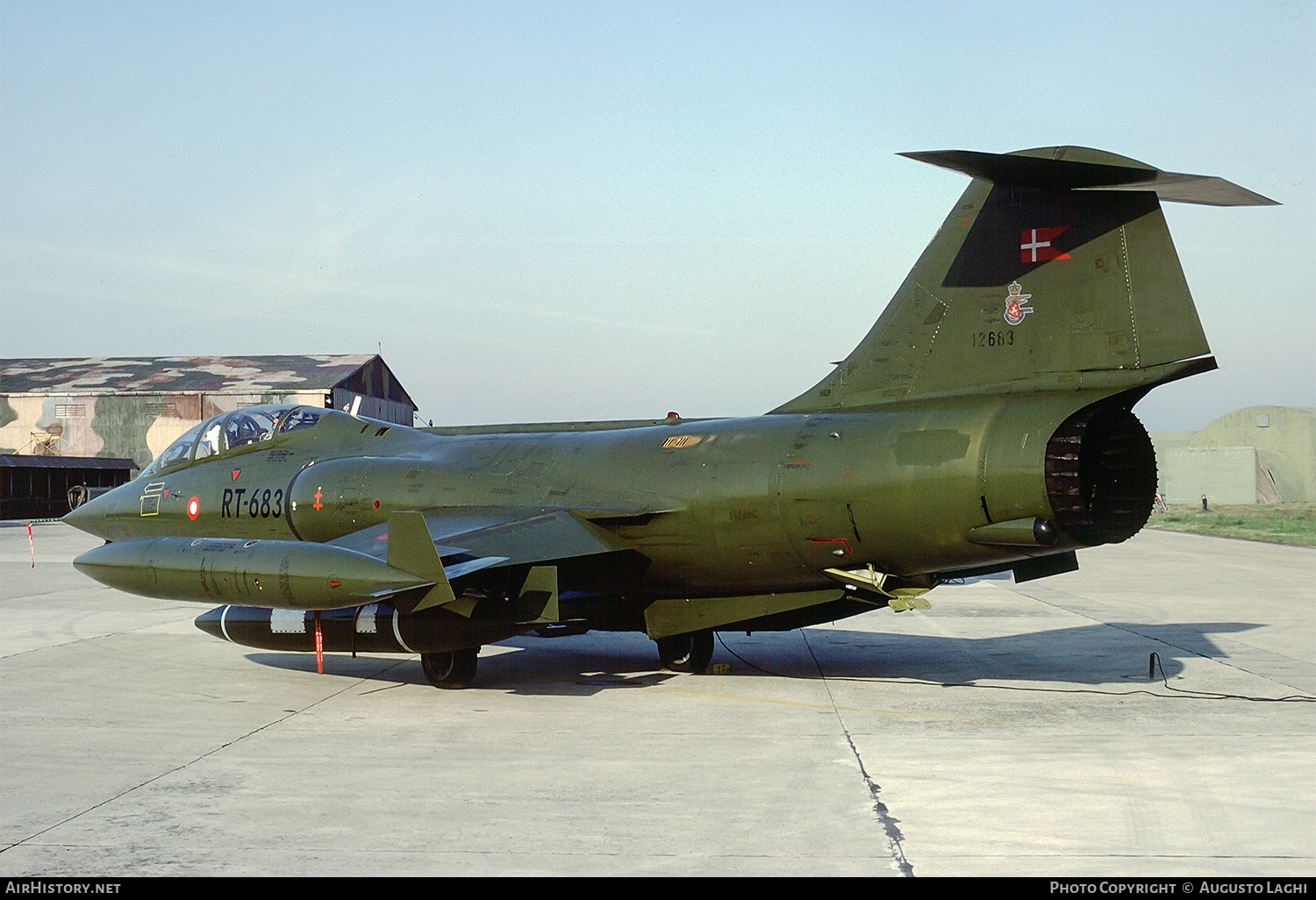 Aircraft Photo of RT-683 | Lockheed TF-104G Starfighter | Denmark - Air Force | AirHistory.net #670791