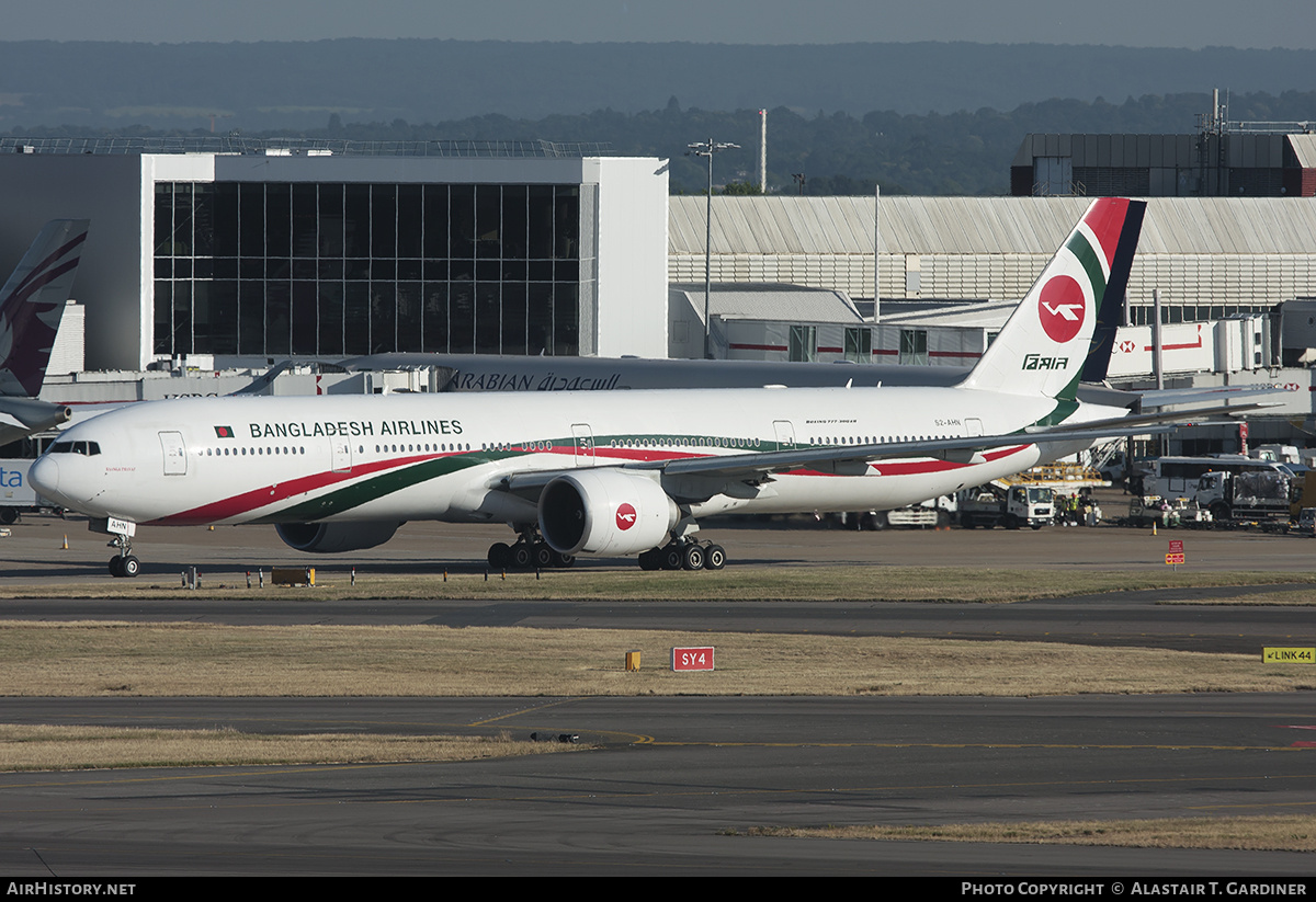 Aircraft Photo of S2-AHN | Boeing 777-3E9/ER | Biman Bangladesh Airlines | AirHistory.net #670794