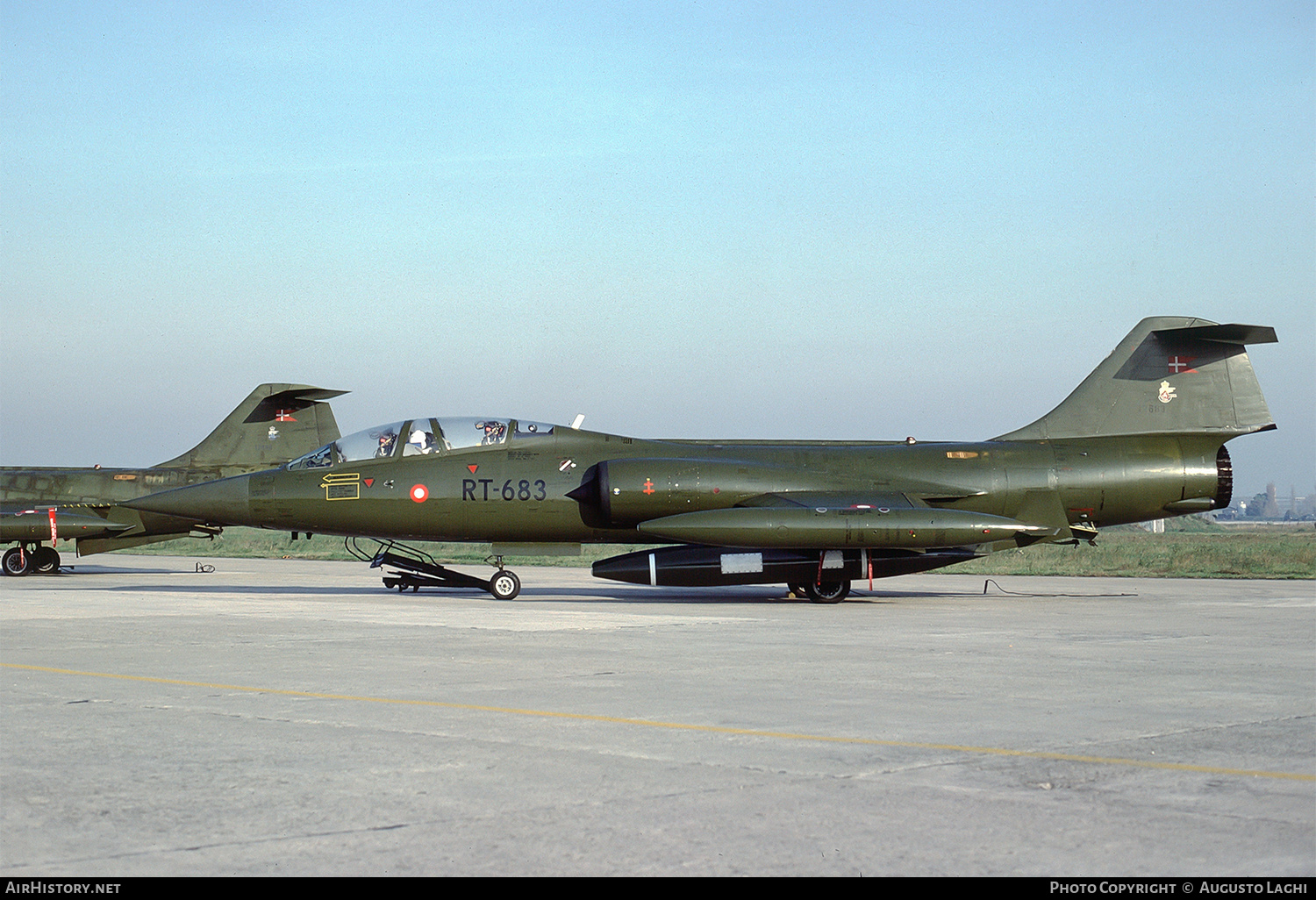 Aircraft Photo of RT-683 | Lockheed TF-104G Starfighter | Denmark - Air Force | AirHistory.net #670806