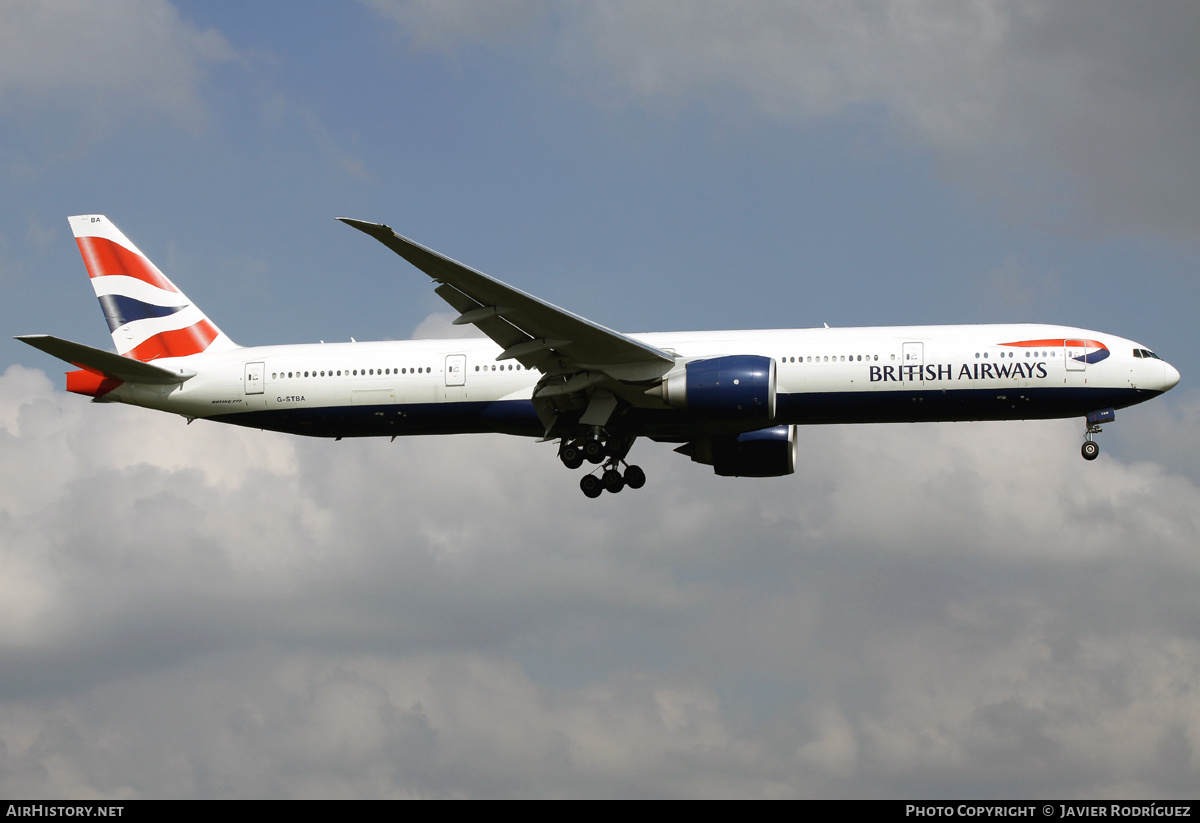 Aircraft Photo of G-STBA | Boeing 777-336/ER | British Airways | AirHistory.net #670812