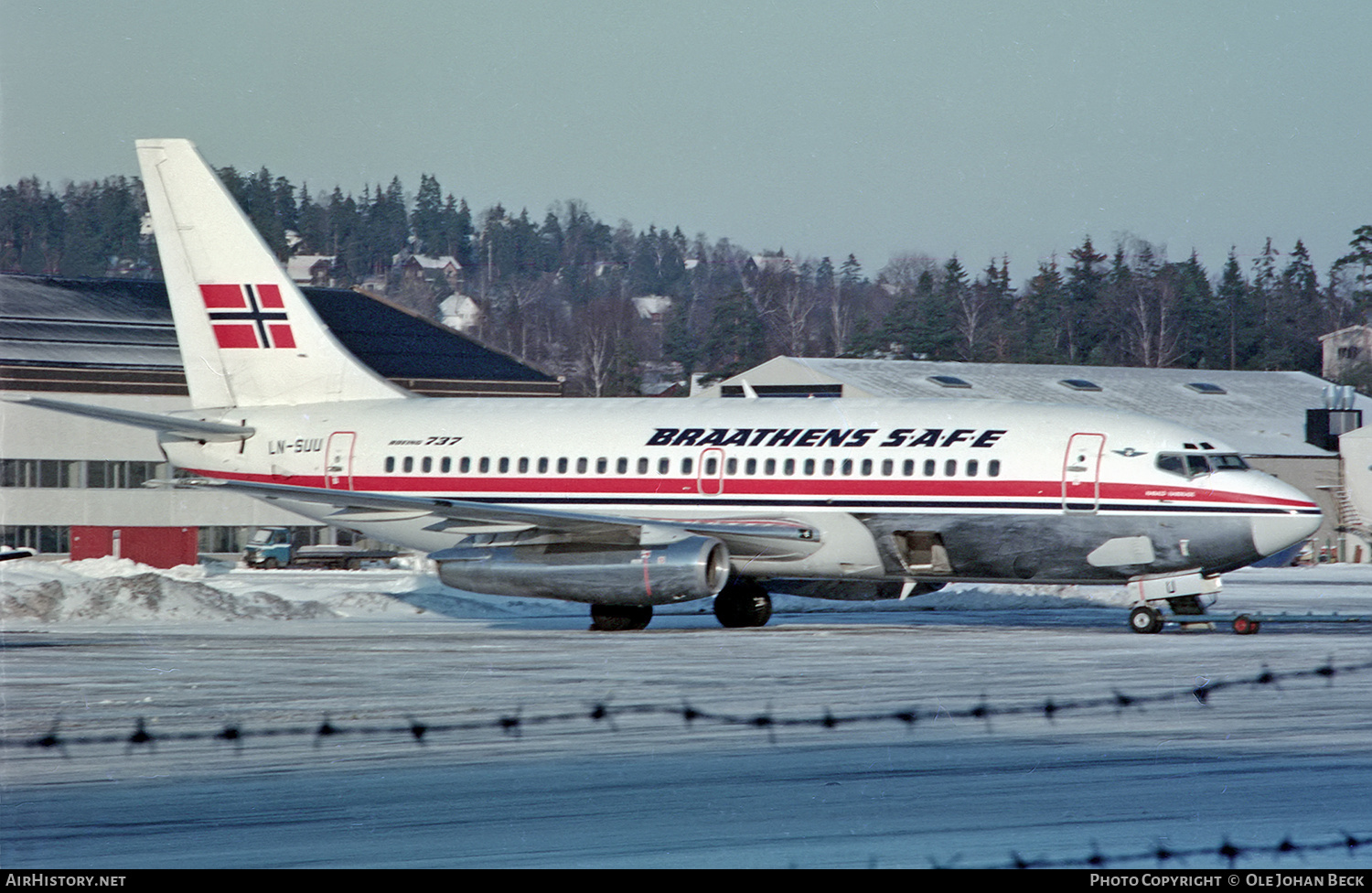 Aircraft Photo of LN-SUU | Boeing 737-205/Adv | Braathens SAFE | AirHistory.net #670827