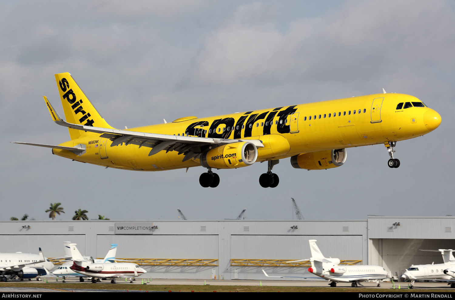Aircraft Photo of N680NK | Airbus A321-231 | Spirit Airlines | AirHistory.net #670834