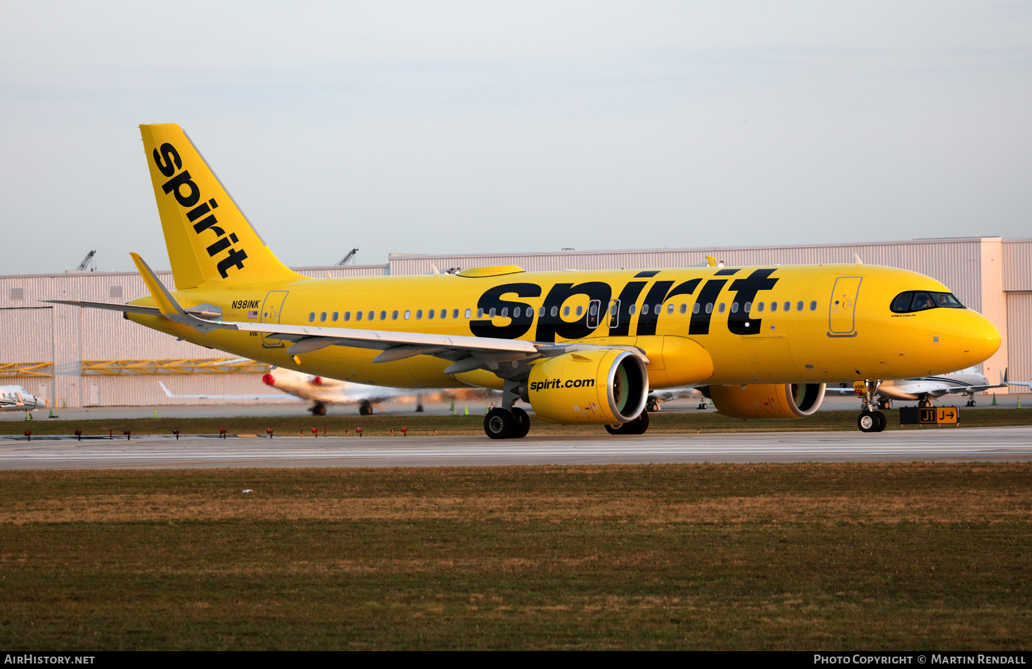 Aircraft Photo of N981NK | Airbus A320-271N | Spirit Airlines | AirHistory.net #670835