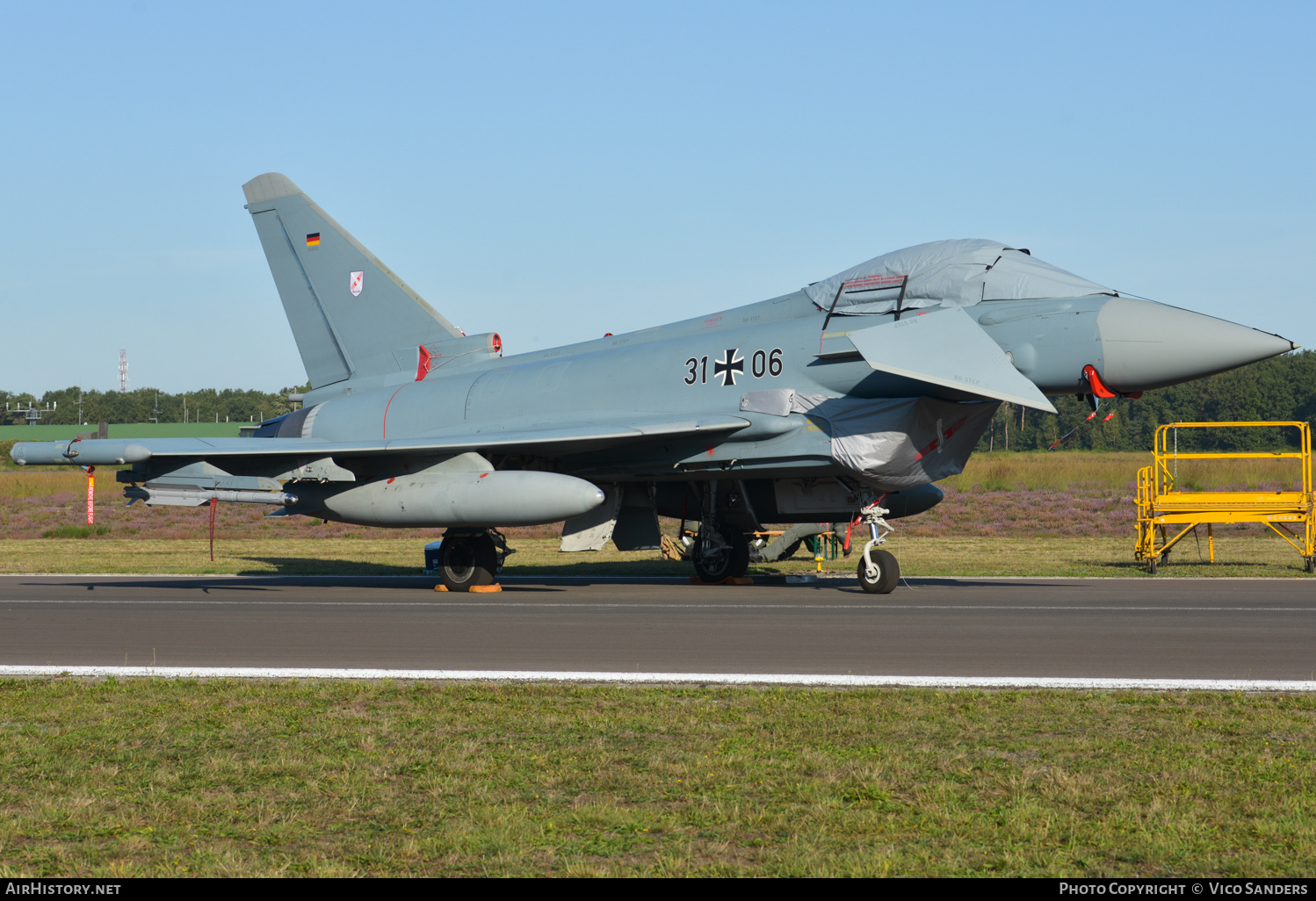 Aircraft Photo of 3106 | Eurofighter EF-2000 Typhoon S | Germany - Air Force | AirHistory.net #670855