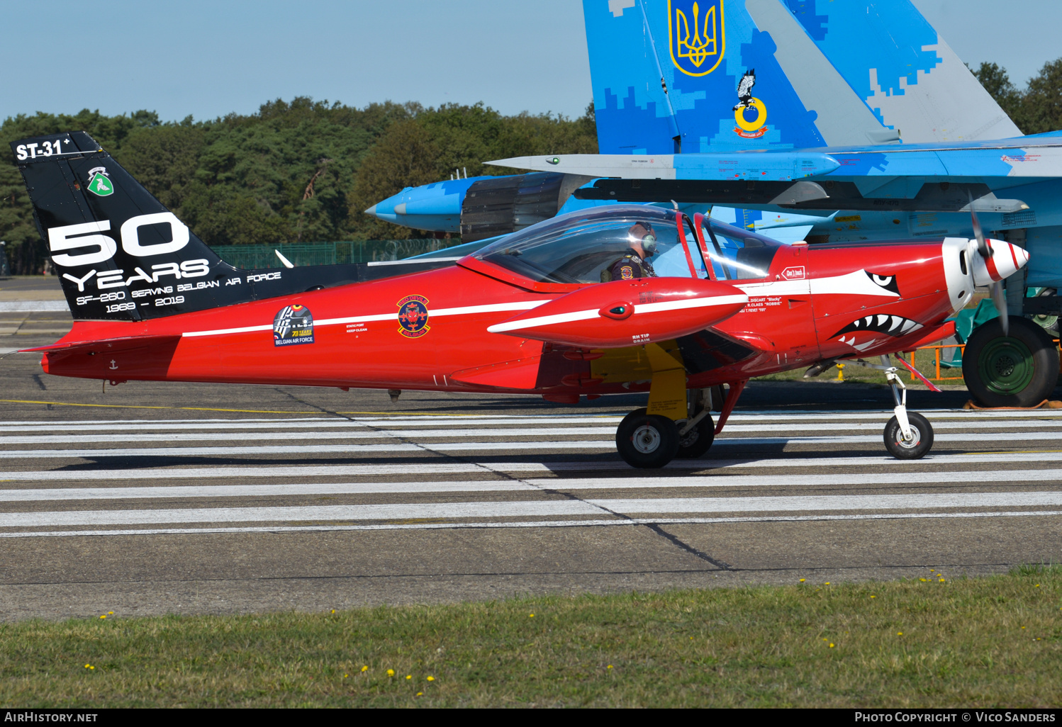 Aircraft Photo of ST-31 | SIAI-Marchetti SF-260M | Belgium - Air Force | AirHistory.net #670863