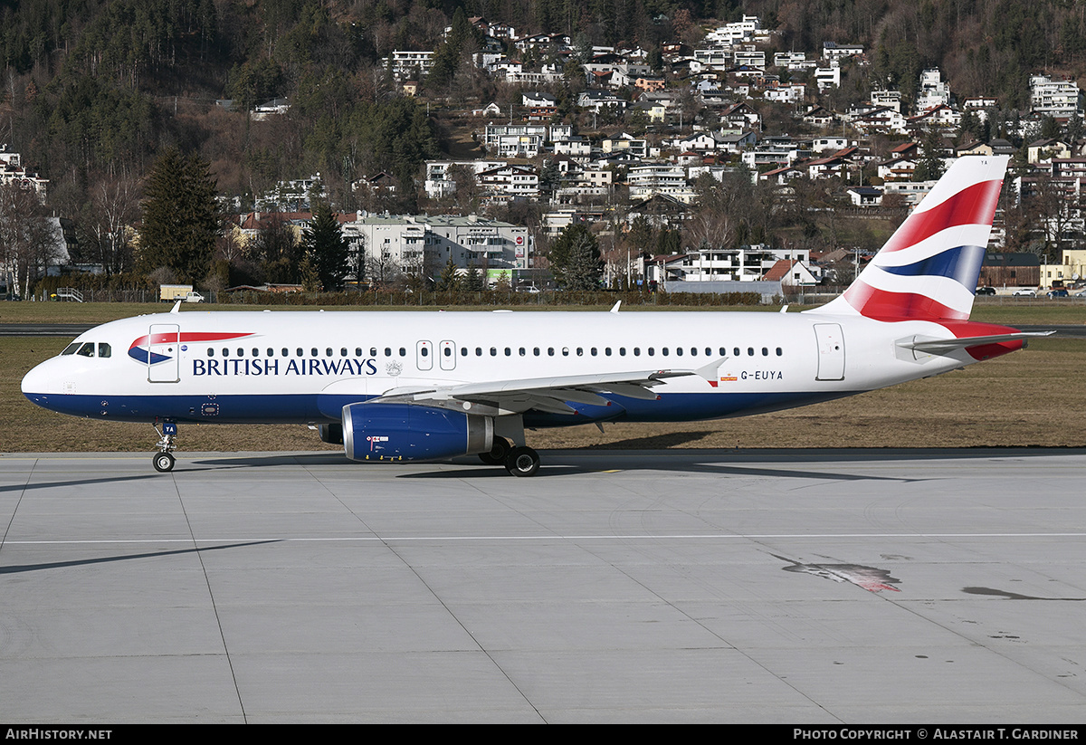 Aircraft Photo of G-EUYA | Airbus A320-232 | British Airways | AirHistory.net #670873