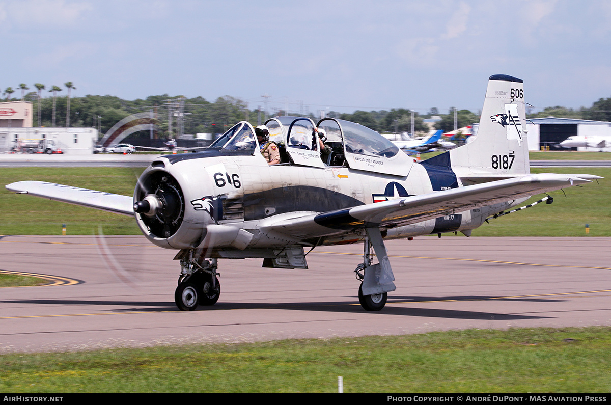 Aircraft Photo of N187GH / 138187 | North American T-28C Trojan | USA - Navy | AirHistory.net #670885