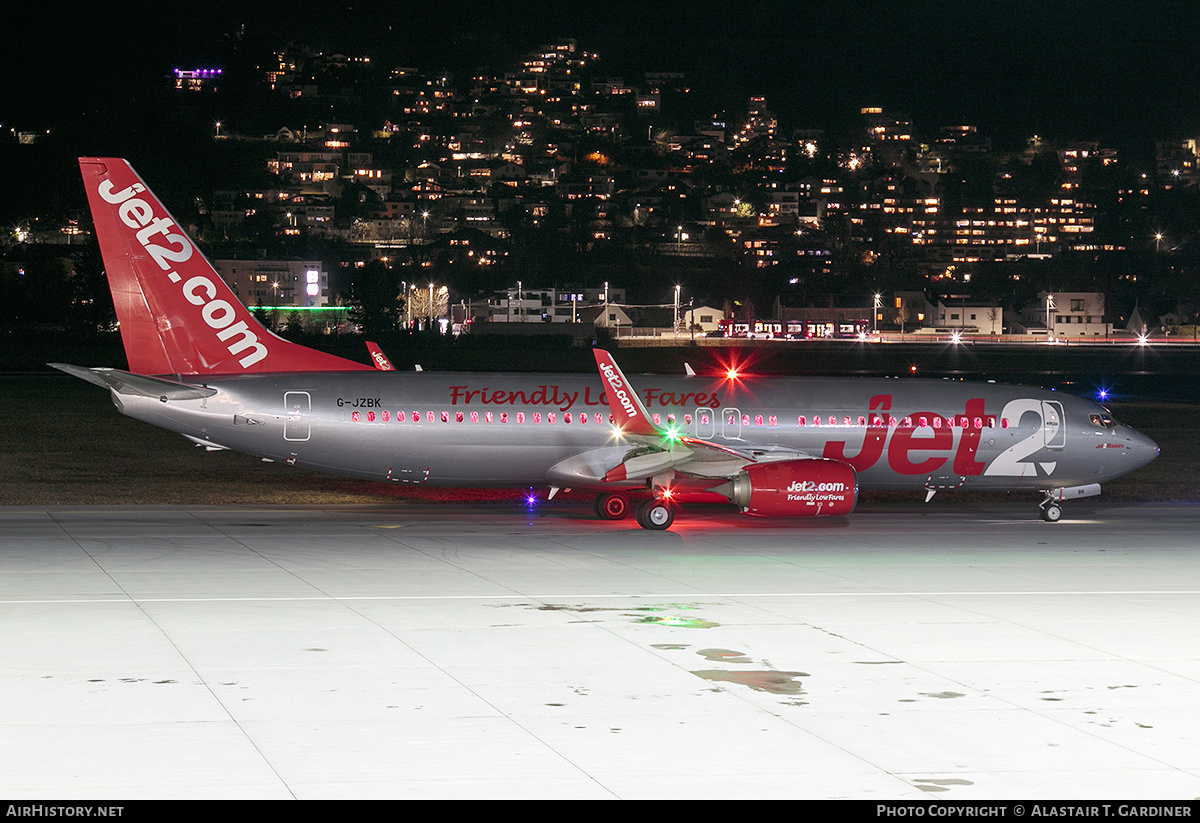 Aircraft Photo of G-JZBK | Boeing 737-800 | Jet2 | AirHistory.net #670895