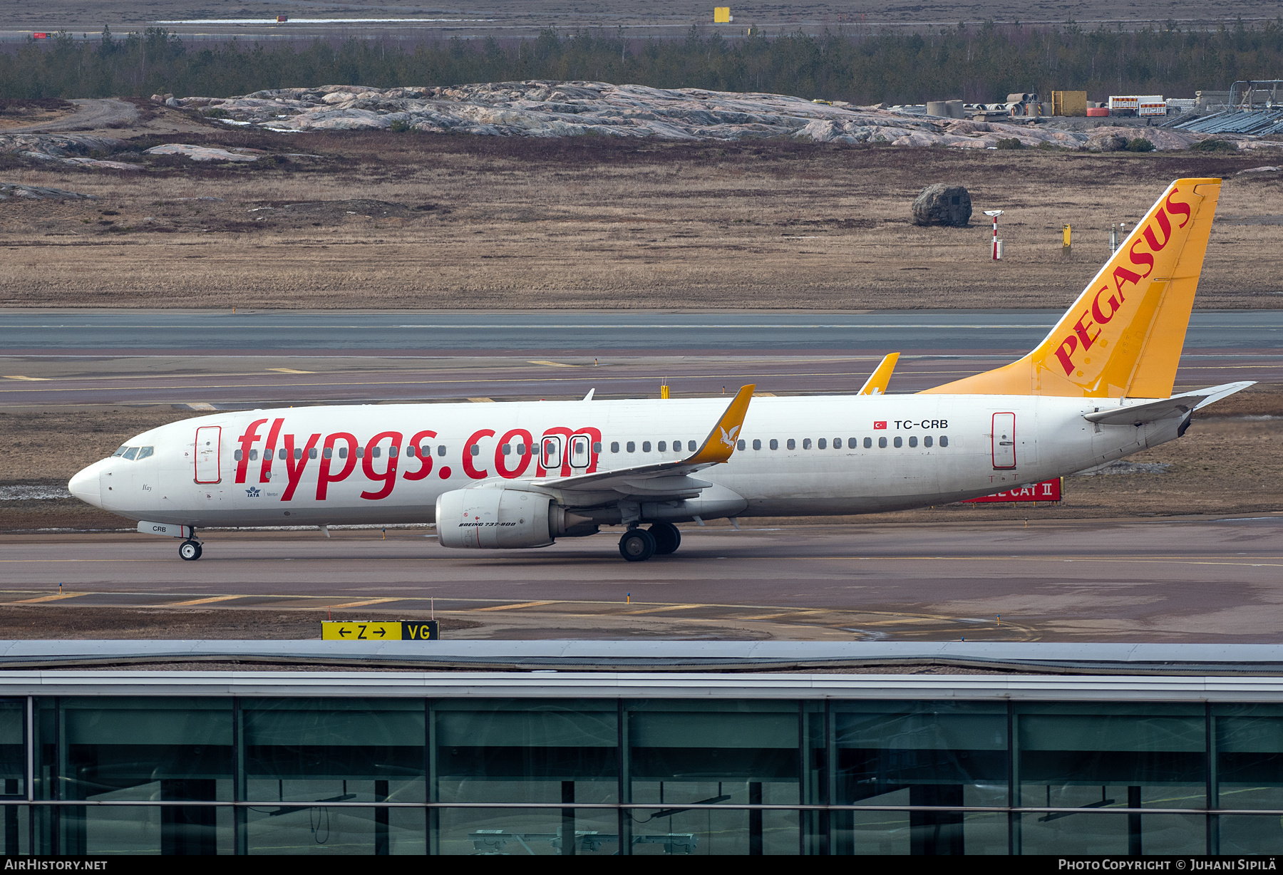 Aircraft Photo of TC-CRB | Boeing 737-8AL | Pegasus Airlines | AirHistory.net #670897