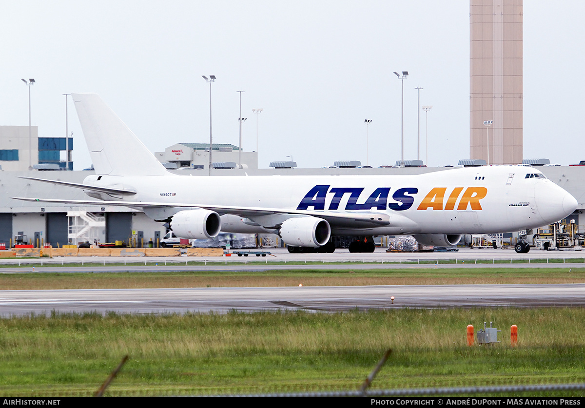 Aircraft Photo of N859GT | Boeing 747-87UF/SCD | Atlas Air | AirHistory.net #670902