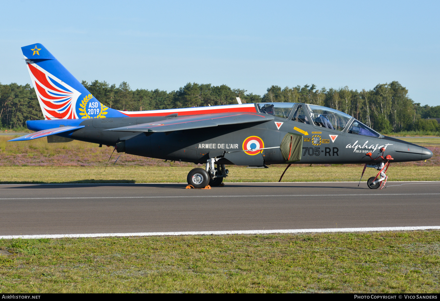 Aircraft Photo of E114 | Dassault-Dornier Alpha Jet E | France - Air Force | Alphajet Solo Display (ASD 2019) | AirHistory.net #670905