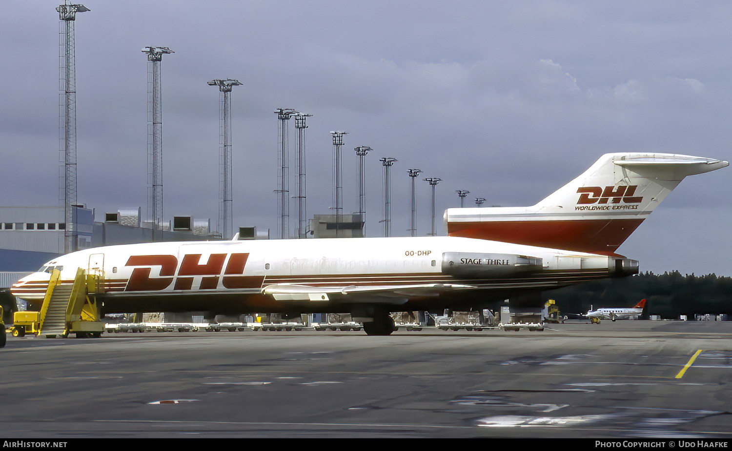 Aircraft Photo of OO-DHP | Boeing 727-35(F) | DHL Worldwide Express | AirHistory.net #670909