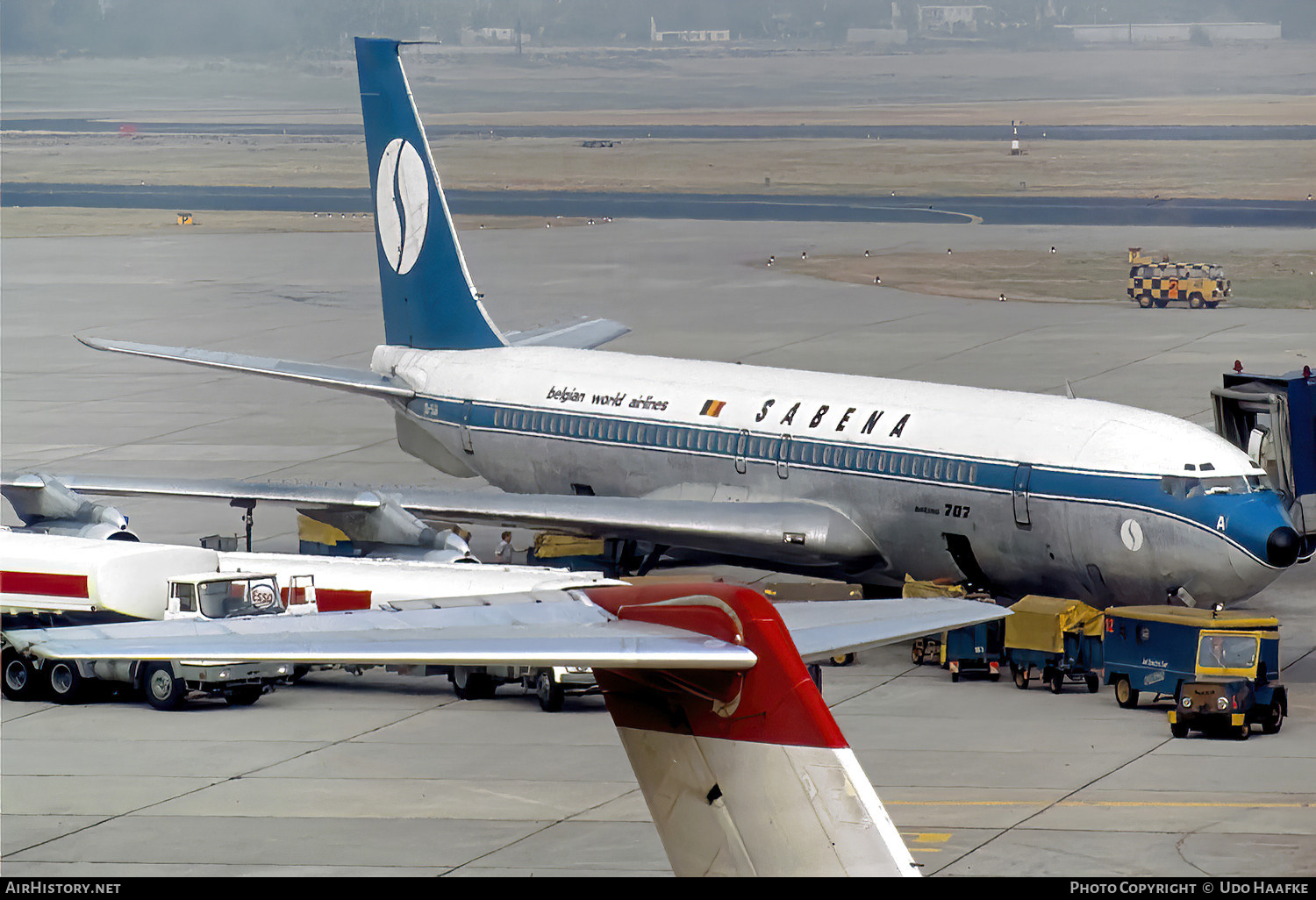 Aircraft Photo of OO-SJA | Boeing 707-329 | Sabena | AirHistory.net #670926