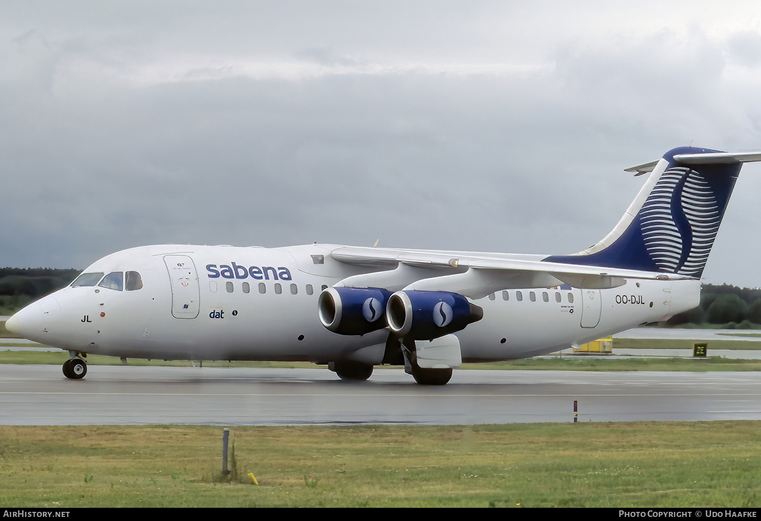 Aircraft Photo of OO-DJL | British Aerospace Avro 146-RJ85 | Sabena | AirHistory.net #670927