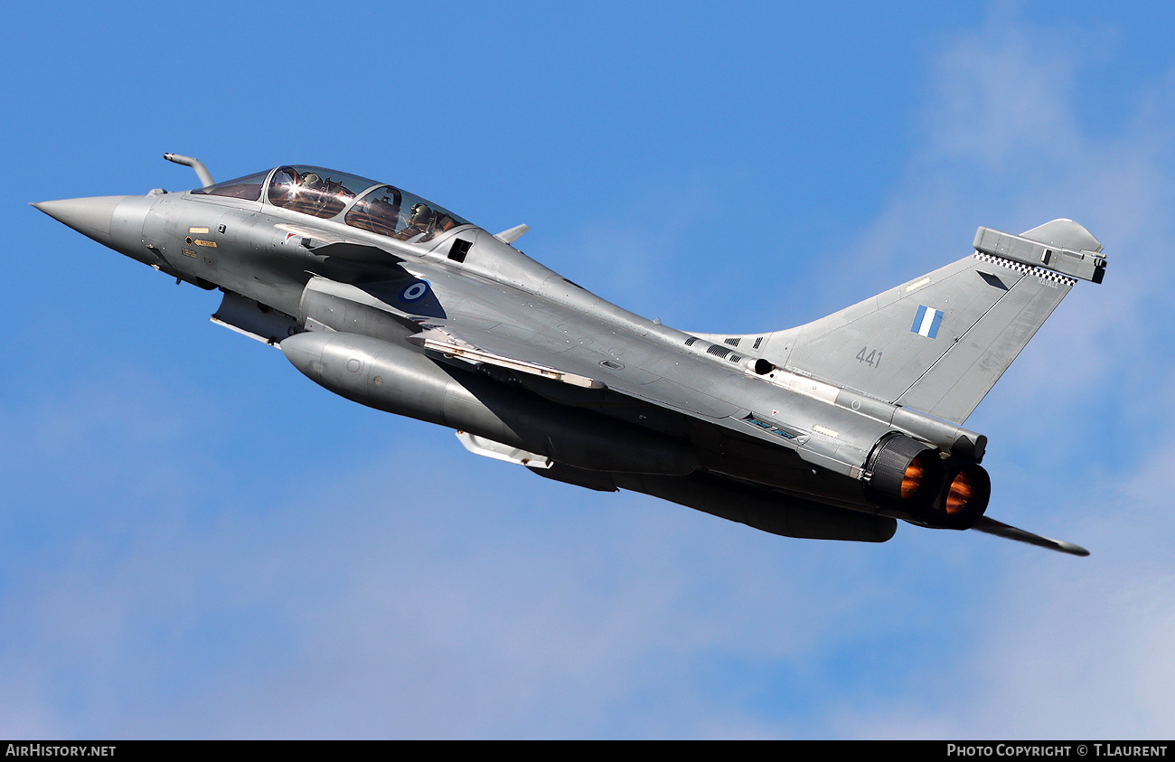 Aircraft Photo of 441 | Dassault Rafale DQ | Greece - Air Force | AirHistory.net #670931