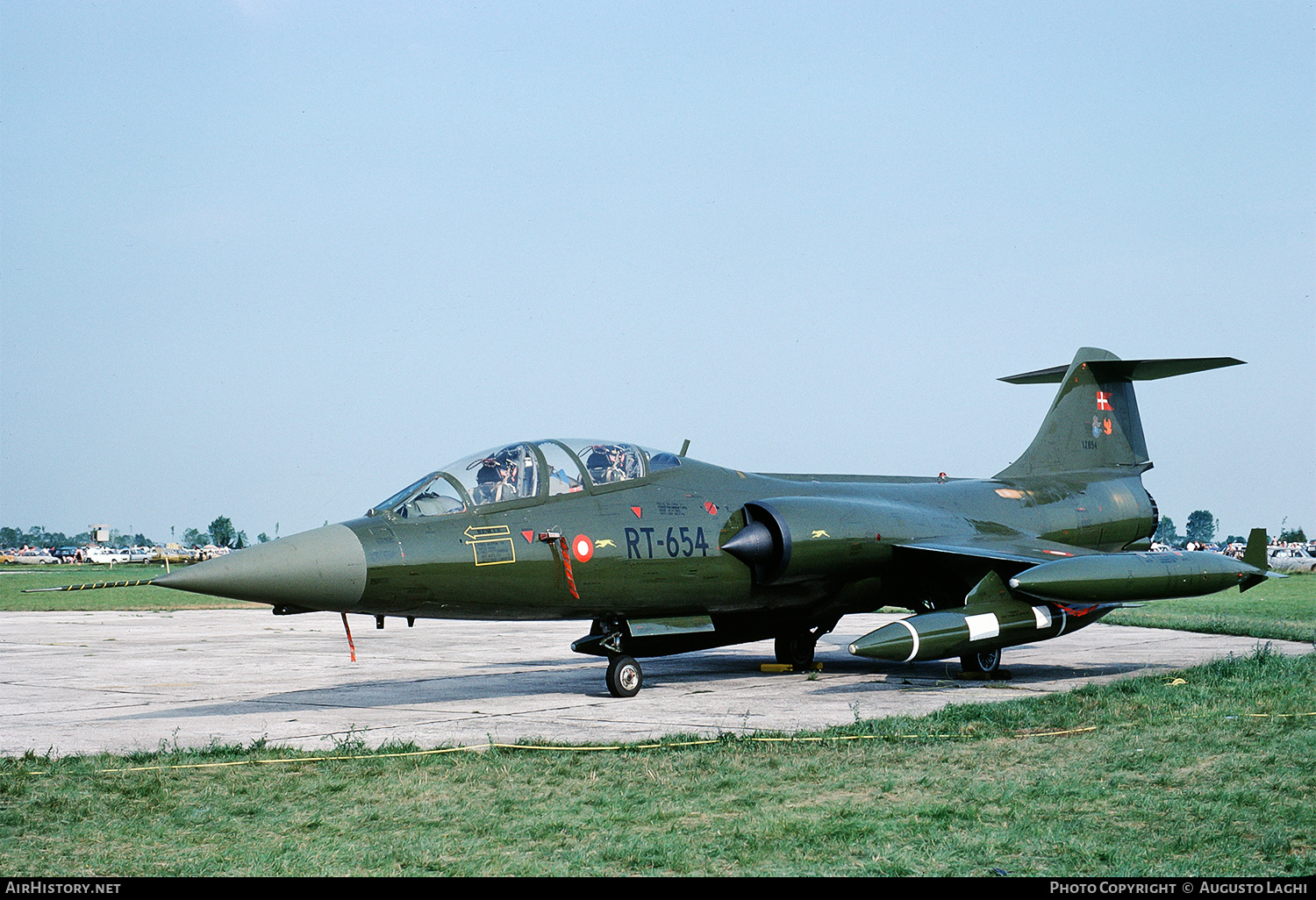 Aircraft Photo of RT-654 | Lockheed CF-104D Starfighter Mk2 | Denmark - Air Force | AirHistory.net #670932