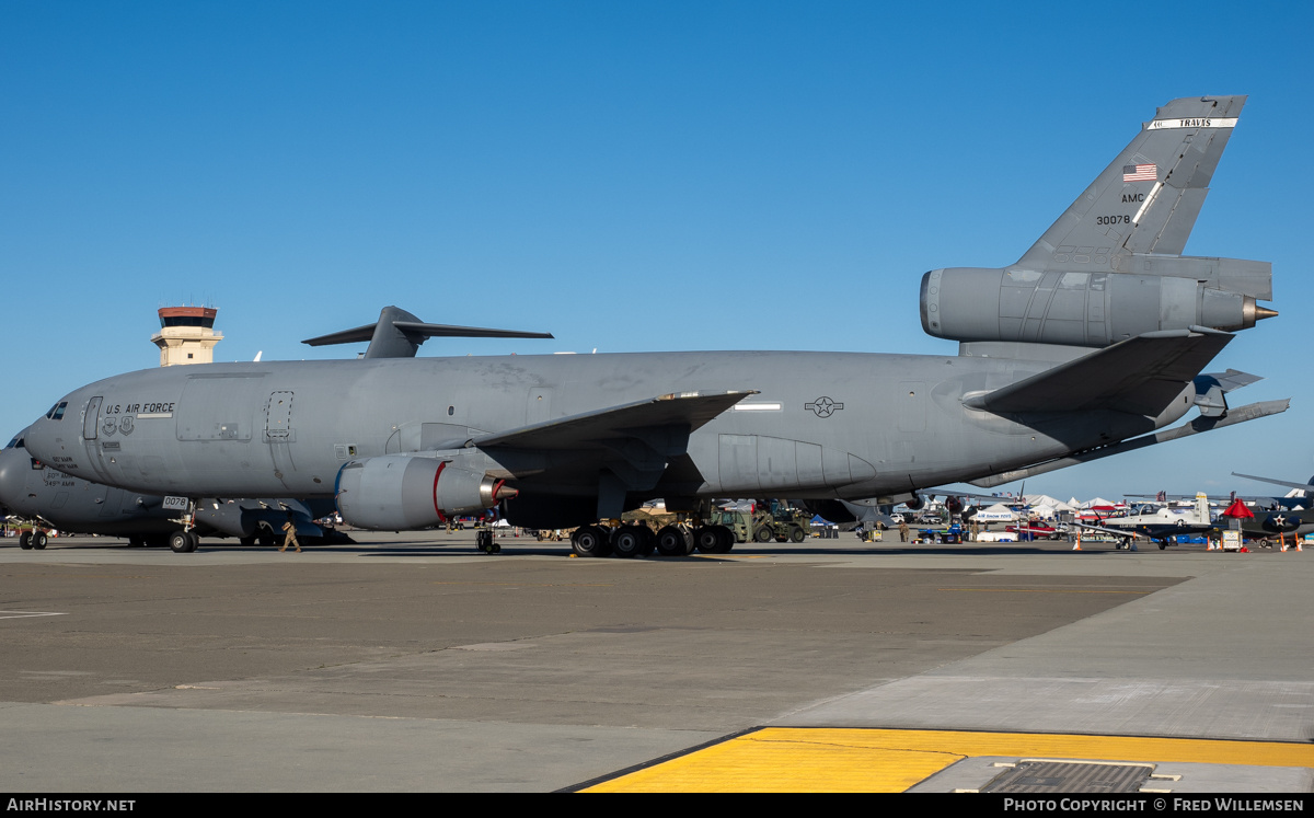 Aircraft Photo of 83-0078 / 30078 | McDonnell Douglas KC-10A Extender (DC-10-30CF) | USA - Air Force | AirHistory.net #670953