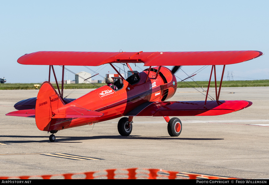 Aircraft Photo of N63529 | Stearman PT-17/R985 Kaydet (A75N1) | California Aeronautical University - CAU | AirHistory.net #670963