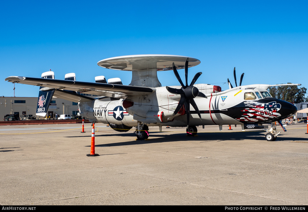 Aircraft Photo of 169863 | Northrop Grumman E-2D Hawkeye | USA - Navy | AirHistory.net #670990