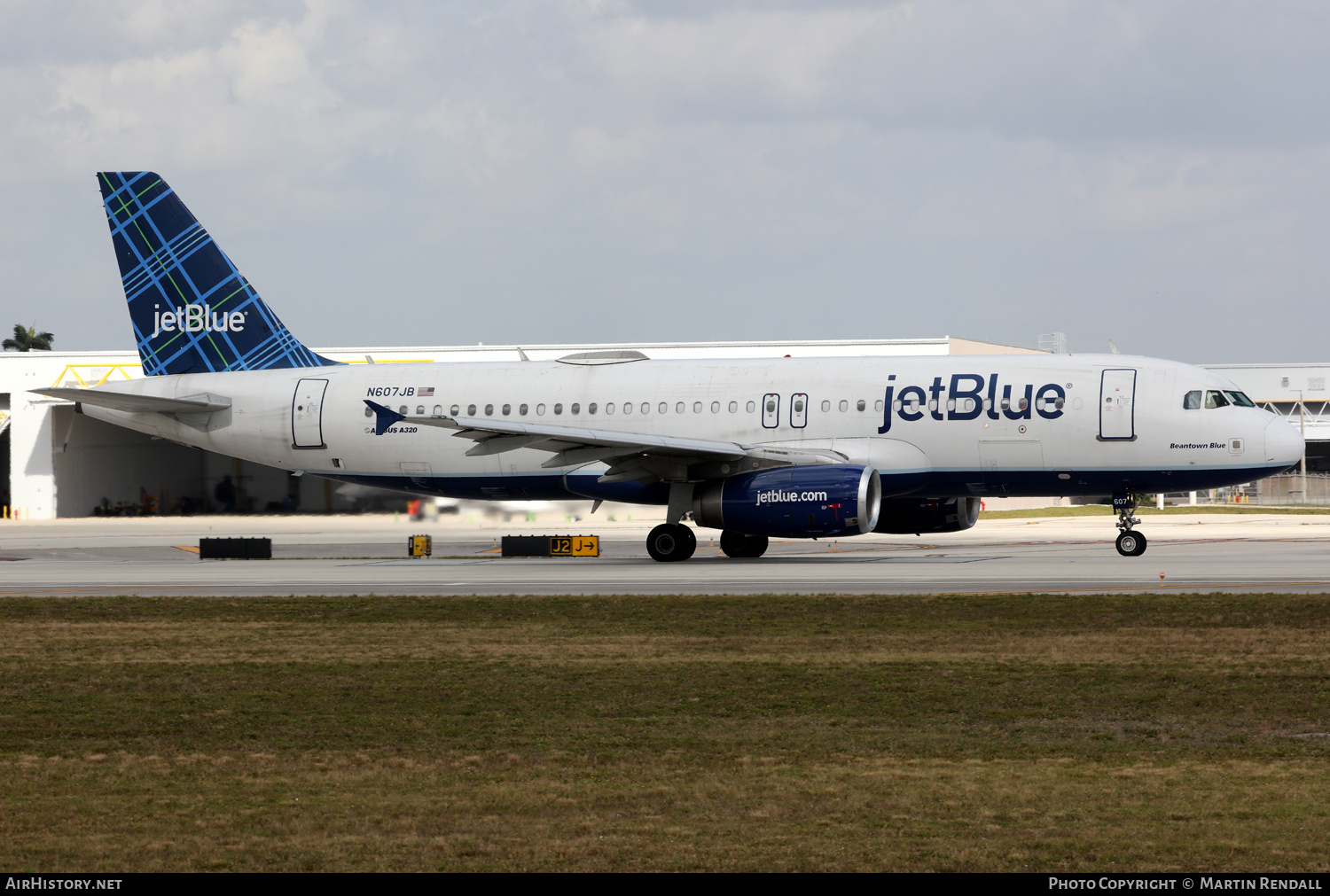 Aircraft Photo of N607JB | Airbus A320-232 | JetBlue Airways | AirHistory.net #671002
