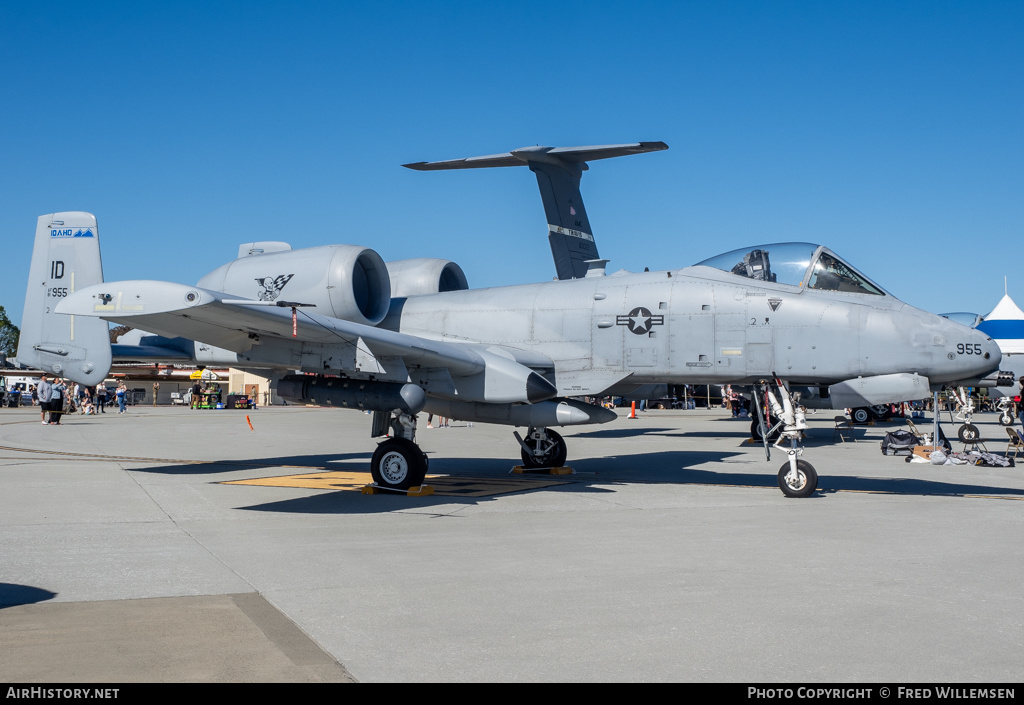 Aircraft Photo of 81-0955 / AF81-955 | Fairchild A-10C Thunderbolt II | USA - Air Force | AirHistory.net #671003