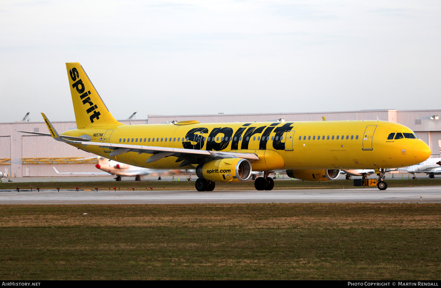 Aircraft Photo of N657NK | Airbus A321-231 | Spirit Airlines | AirHistory.net #671004