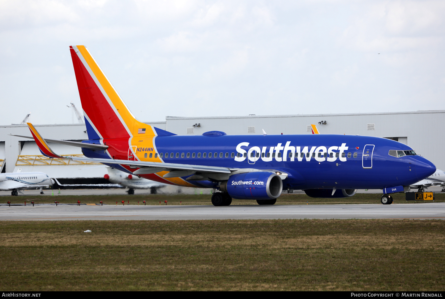 Aircraft Photo of N244WN | Boeing 737-7H4 | Southwest Airlines | AirHistory.net #671005