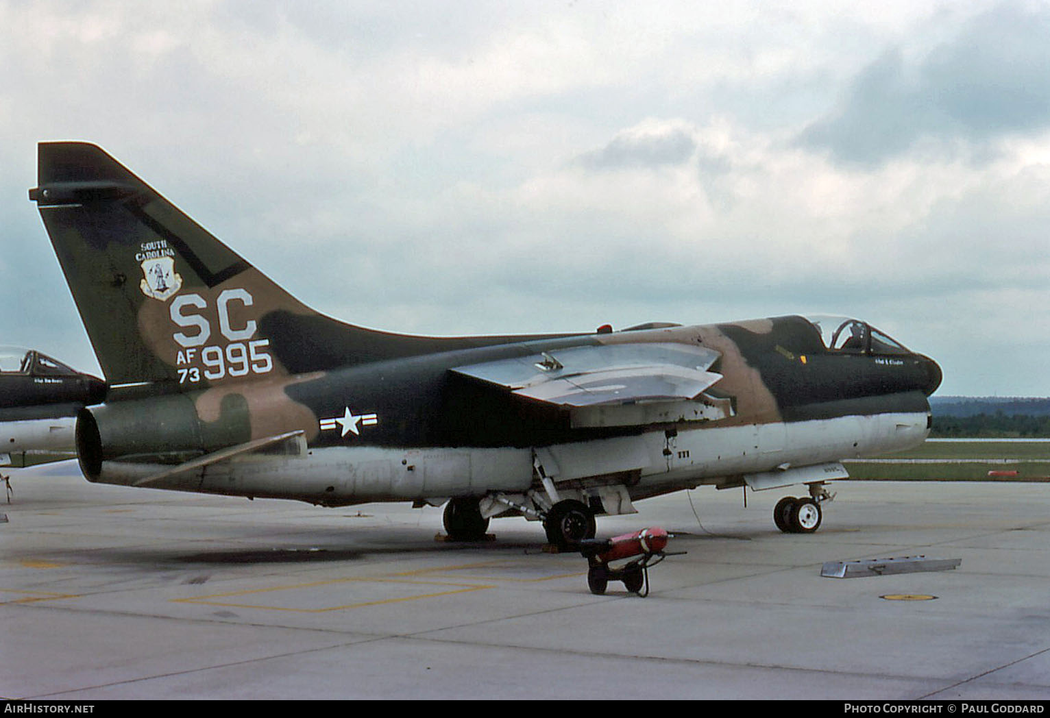 Aircraft Photo of 73-0995 / AF73-995 | Vought A-7D Corsair II | USA - Air Force | AirHistory.net #671014