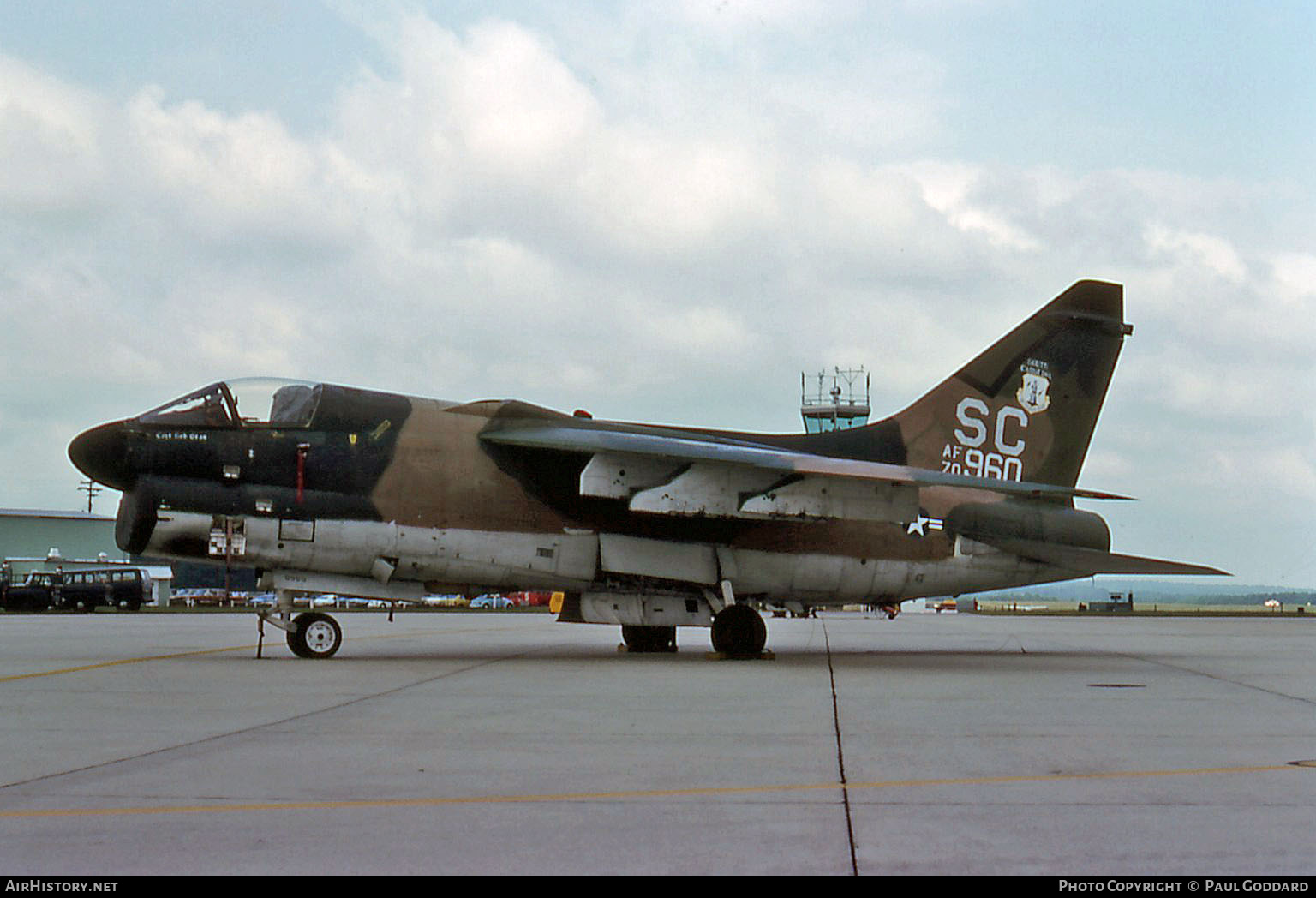 Aircraft Photo of 70-0960 / AF70-960 | LTV A-7D Corsair II | USA - Air Force | AirHistory.net #671015