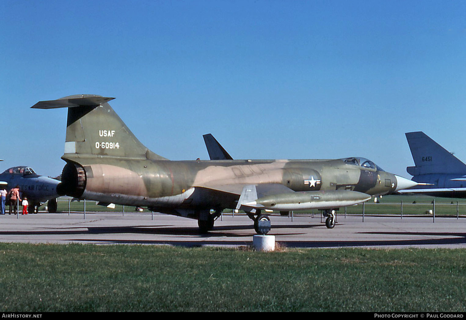 Aircraft Photo of 56-914 / 0-60914 | Lockheed F-104C Starfighter | USA - Air Force | AirHistory.net #671017