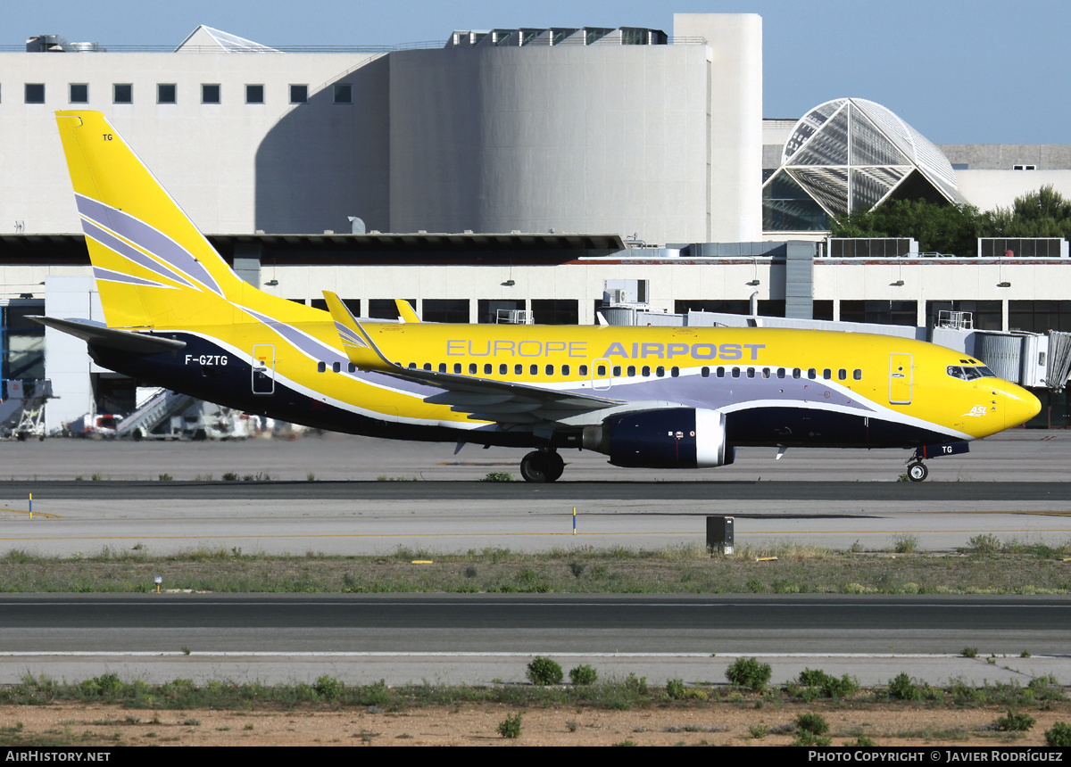 Aircraft Photo of F-GZTG | Boeing 737-73S | Europe Airpost | AirHistory.net #671018