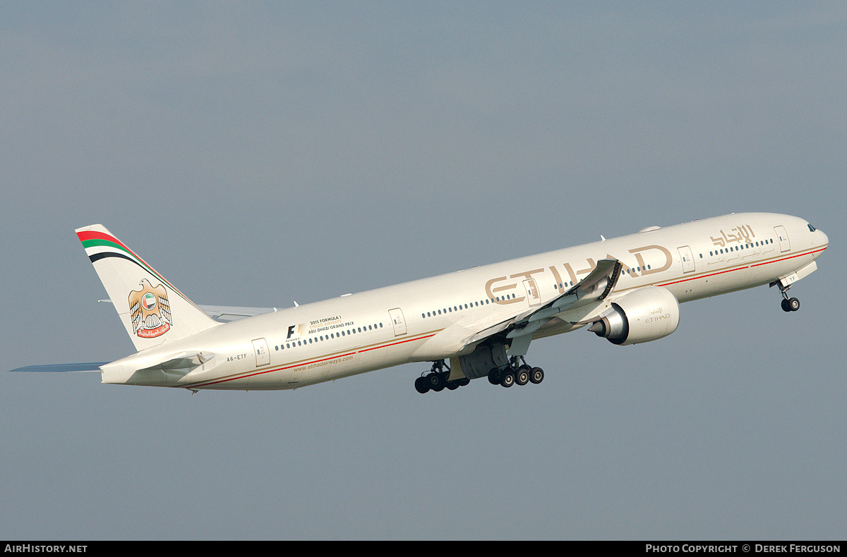 Aircraft Photo of A6-ETF | Boeing 777-3FX/ER | Etihad Airways | AirHistory.net #671025