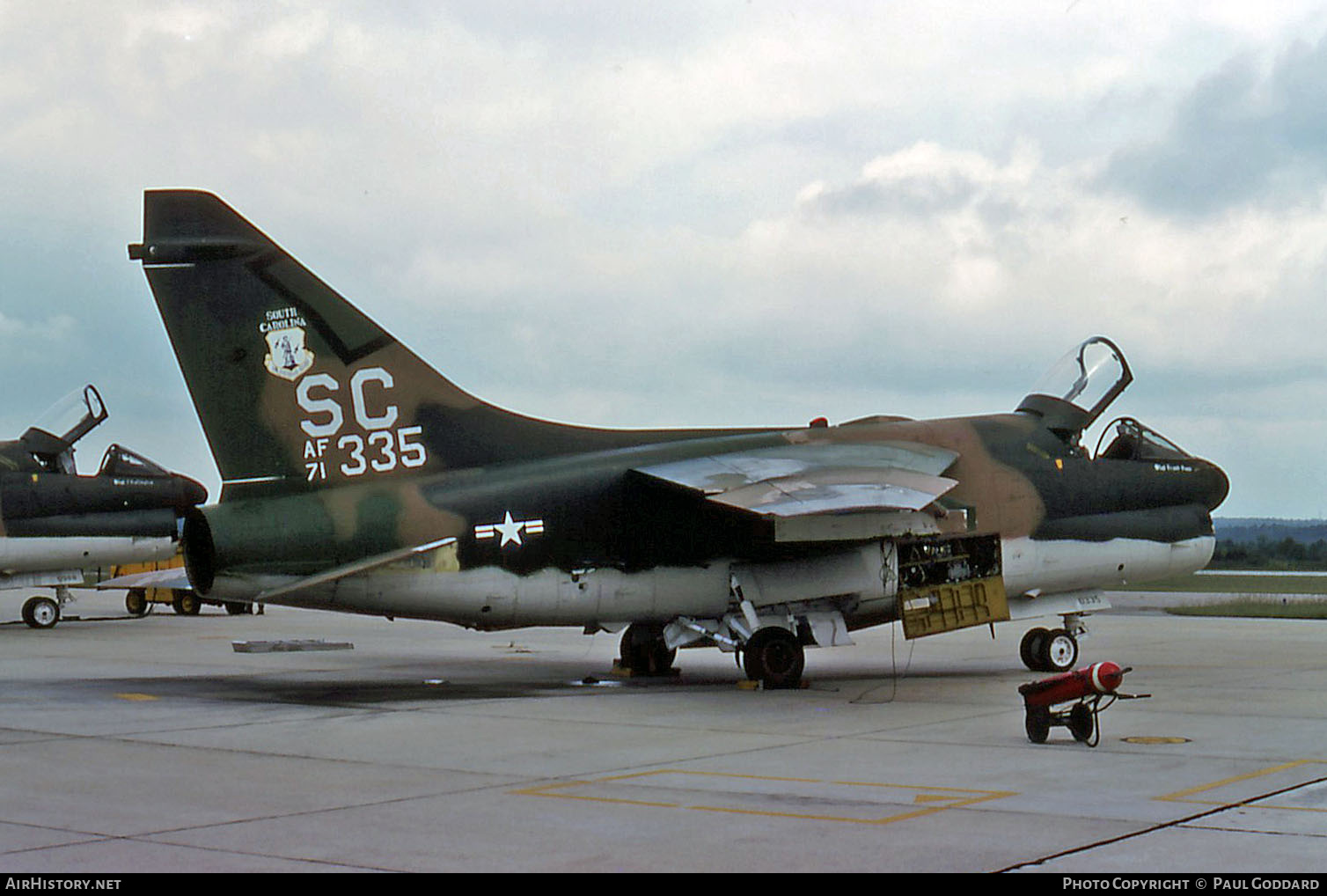 Aircraft Photo of 71-0335 / AF71-335 | Vought A-7D Corsair II | USA - Air Force | AirHistory.net #671030