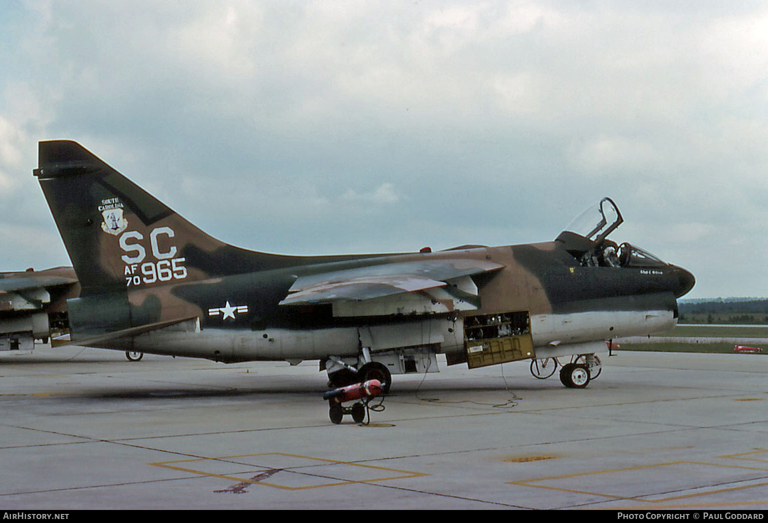 Aircraft Photo of 70-0965 / AF70-965 | Vought A-7D Corsair II | USA - Air Force | AirHistory.net #671041
