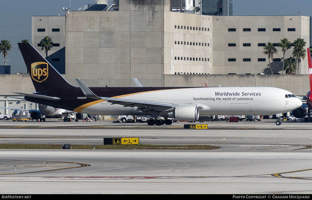 Aircraft Photo of N359UP | Boeing 767-34AF/ER | United Parcel Service - UPS | AirHistory.net #671058