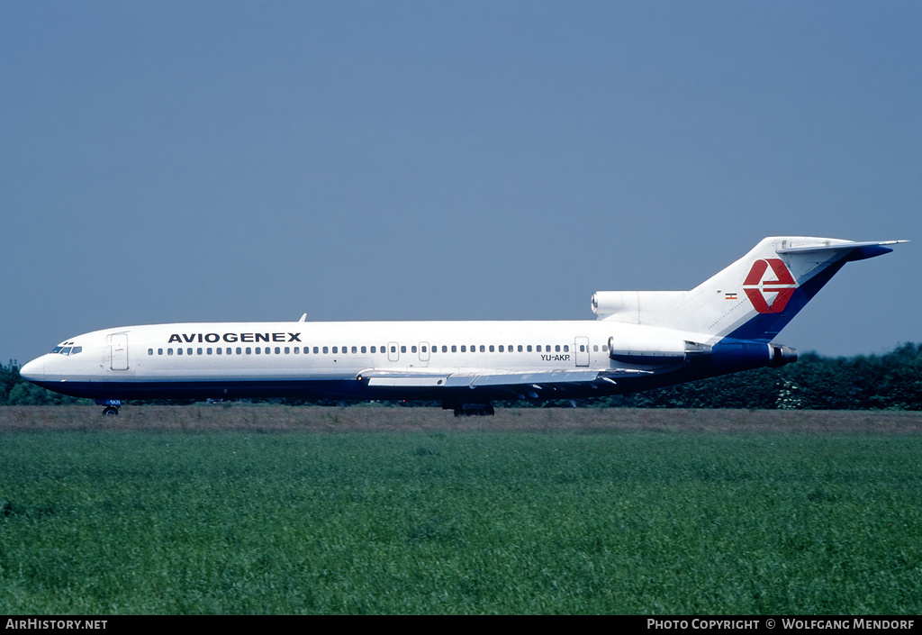 Aircraft Photo of YU-AKR | Boeing 727-277/Adv | Aviogenex | AirHistory.net #671084